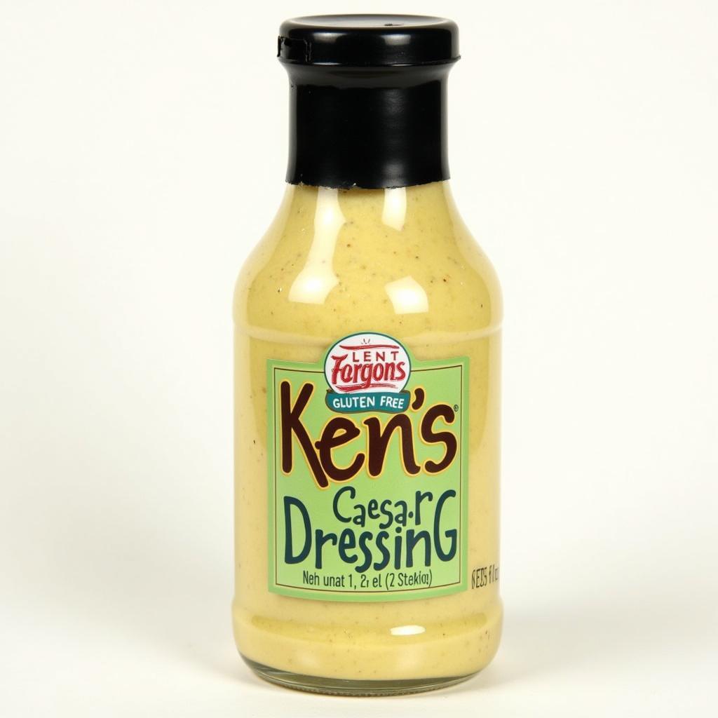 Ken's Caesar Dressing Gluten-Free Label