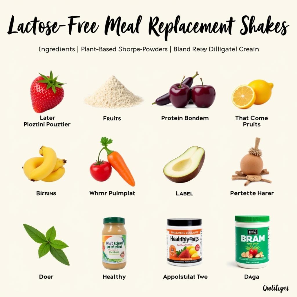 Lactose-Free Shake Ingredients