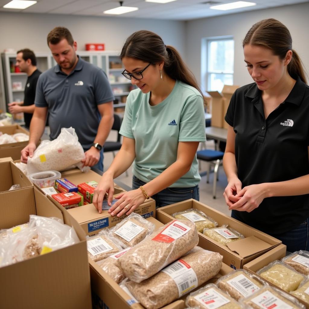 Lancaster Food Bank Volunteers