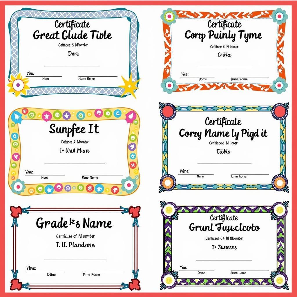 Last Day of School Printable Certificates