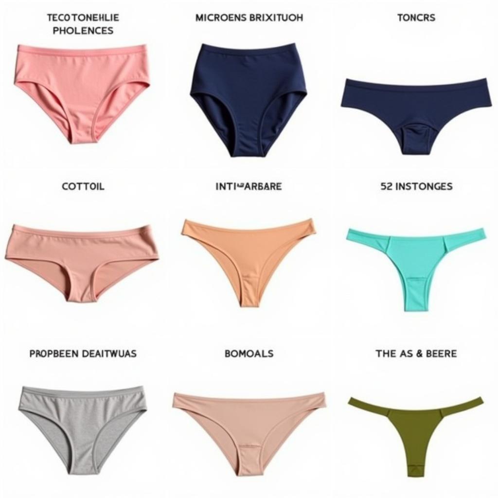 Types of Latex-Free Women's Underwear