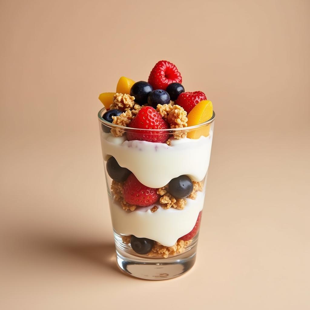 Lectin-Free Granola with Yogurt and Fruit