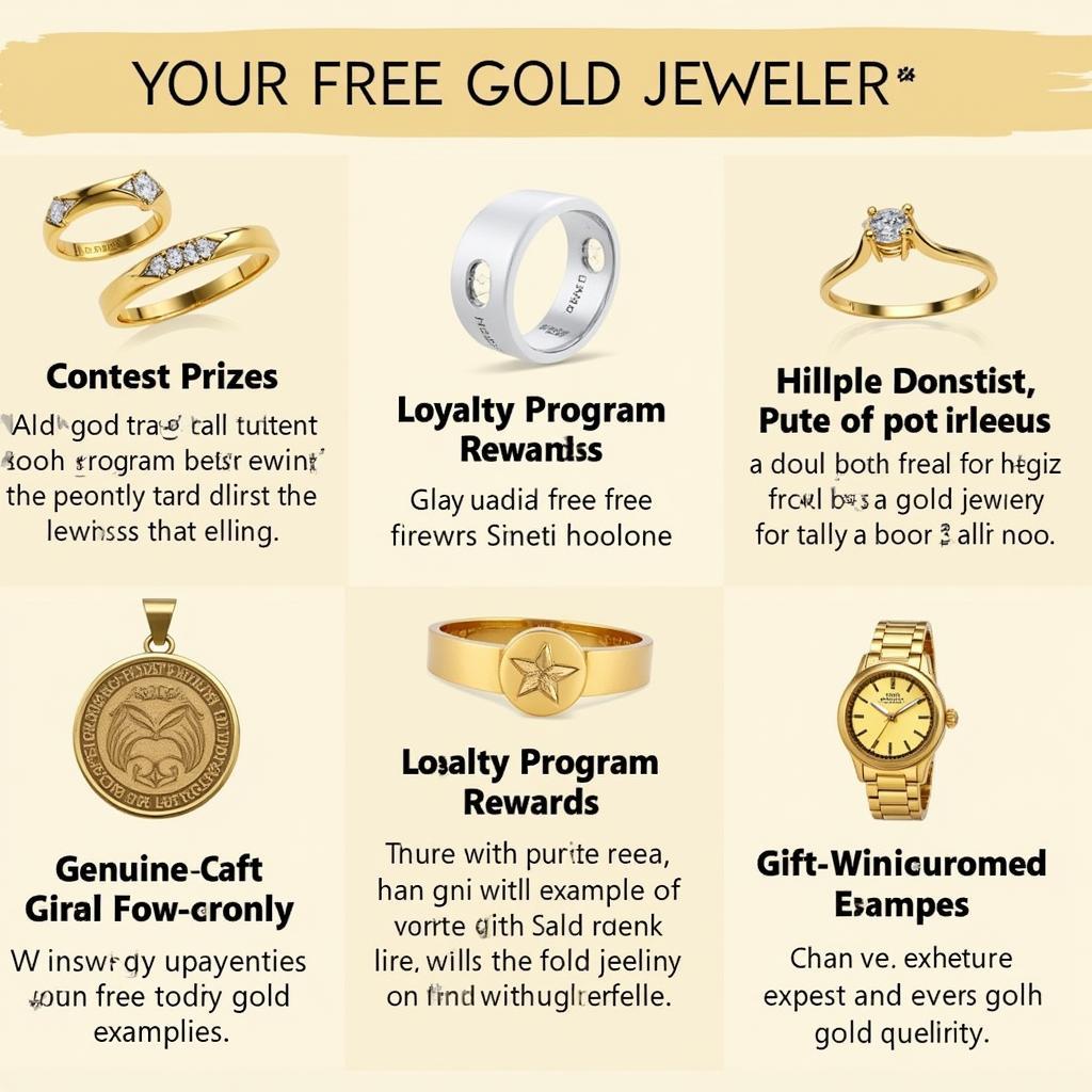 Legitimate Free Gold Jewelry Options