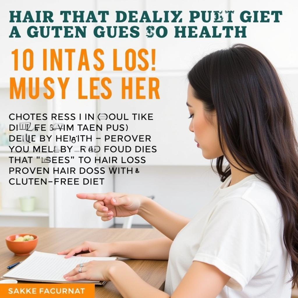 Managing Hair Loss on a Gluten-Free Diet