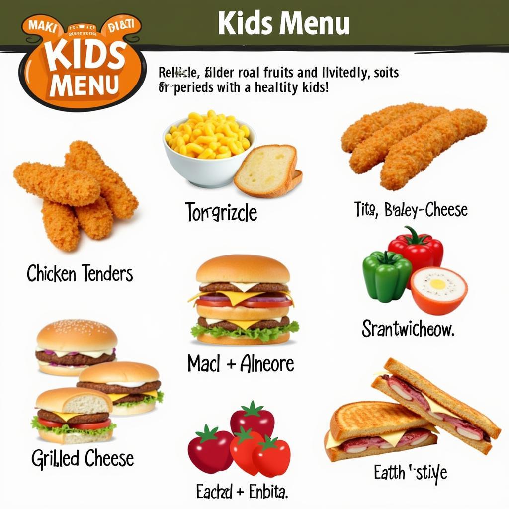 McAlister's Deli Kids Menu Options