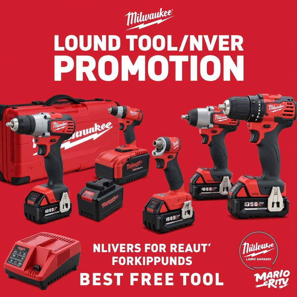 Milwaukee M12 Free Tool Promotion Banner