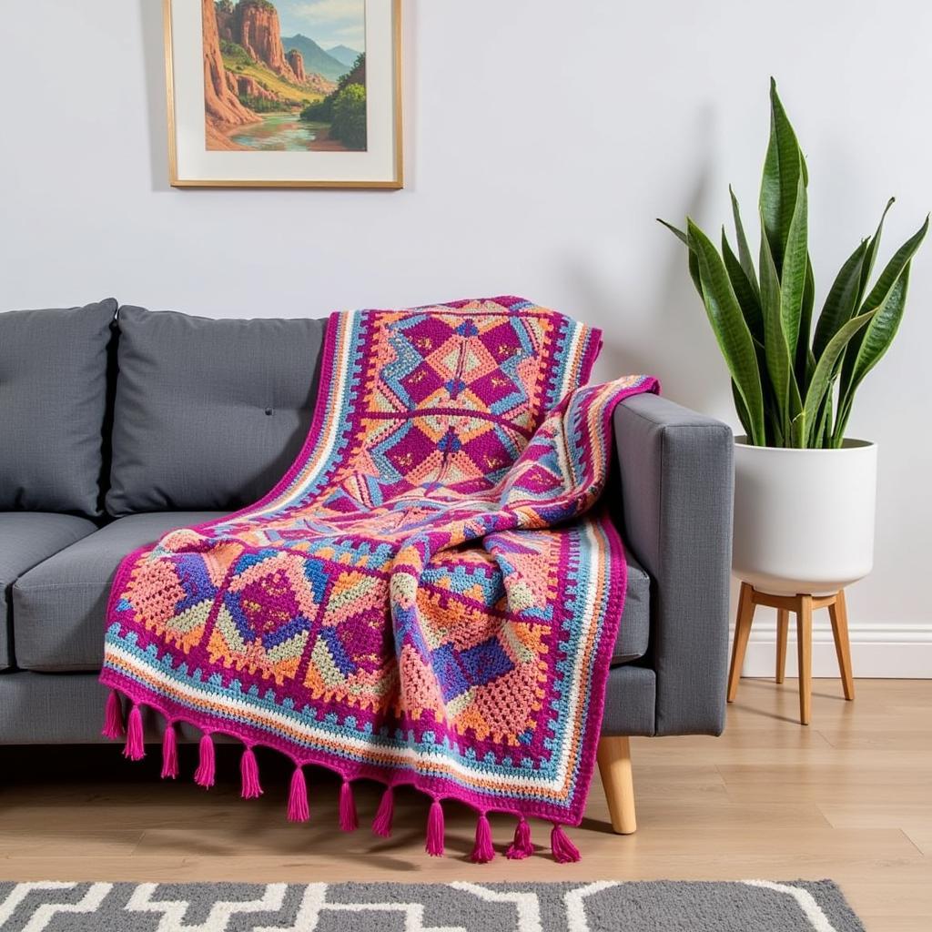 Modern Crochet Couch Pattern Free