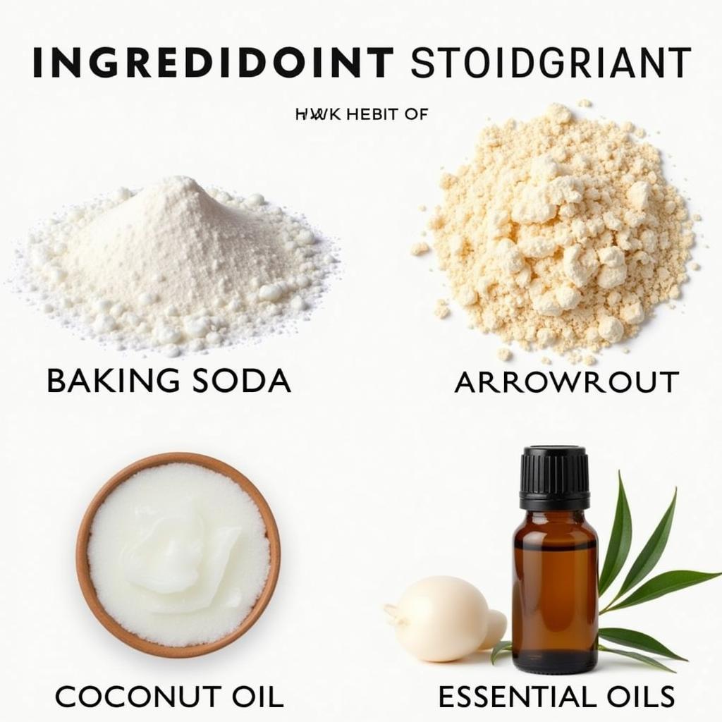 Common Natural Deodorant Ingredients