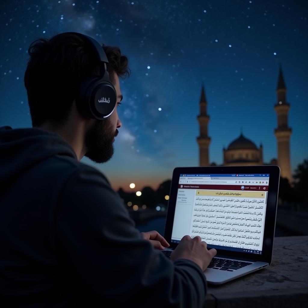 Online Quran Recitation for Night of Destiny