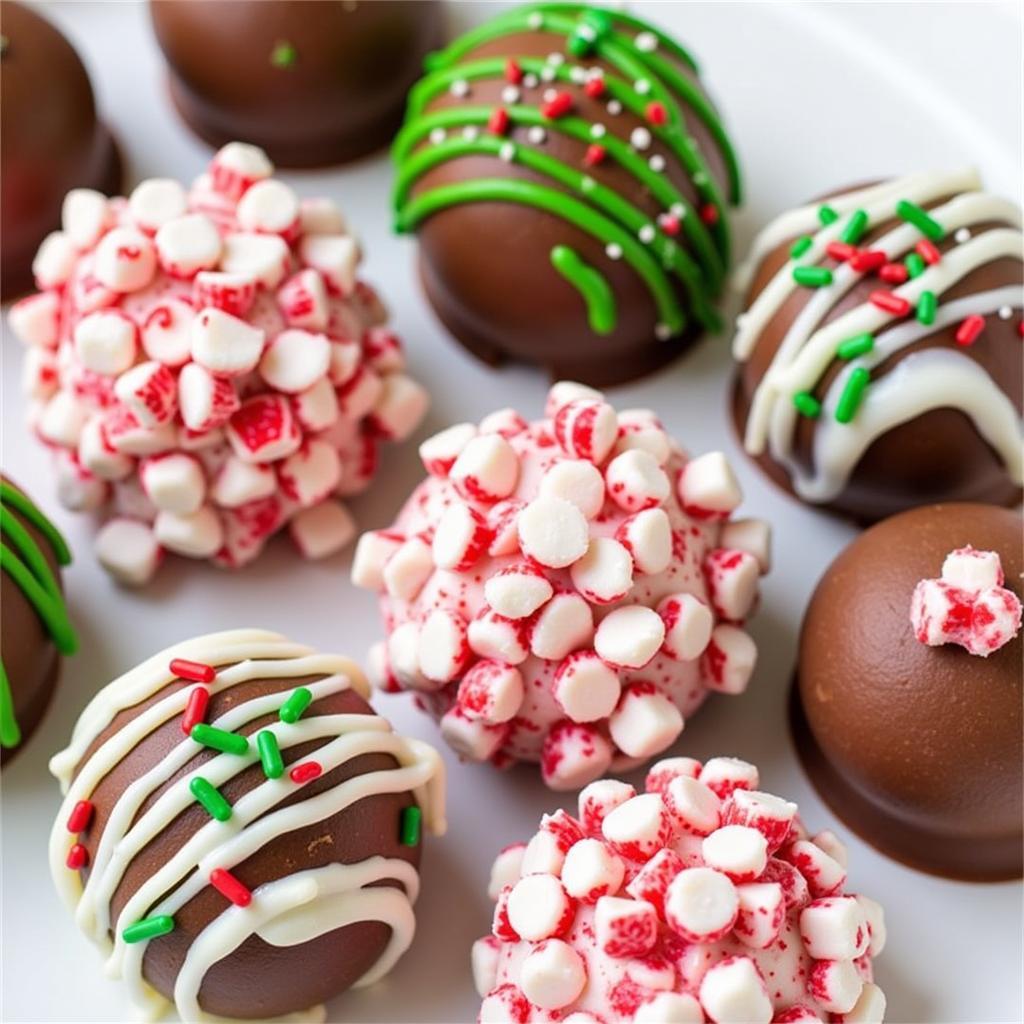 Nut-Free Christmas Truffles