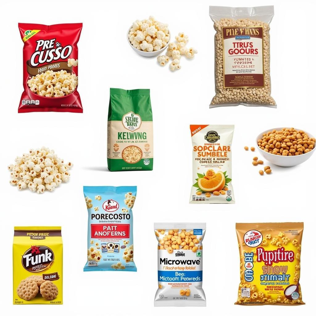 Various Nut-Free Popcorn Options