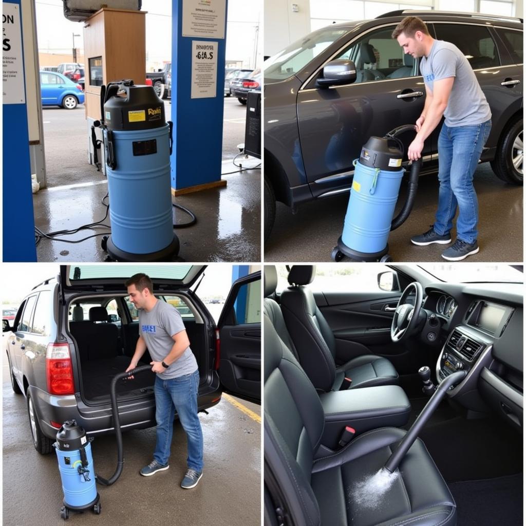 Paid Car Wash Vacuums: More Power, More Time