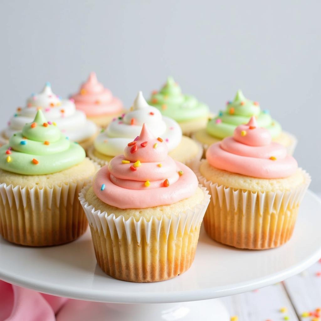 Pastel Gluten-Free Cupcakes