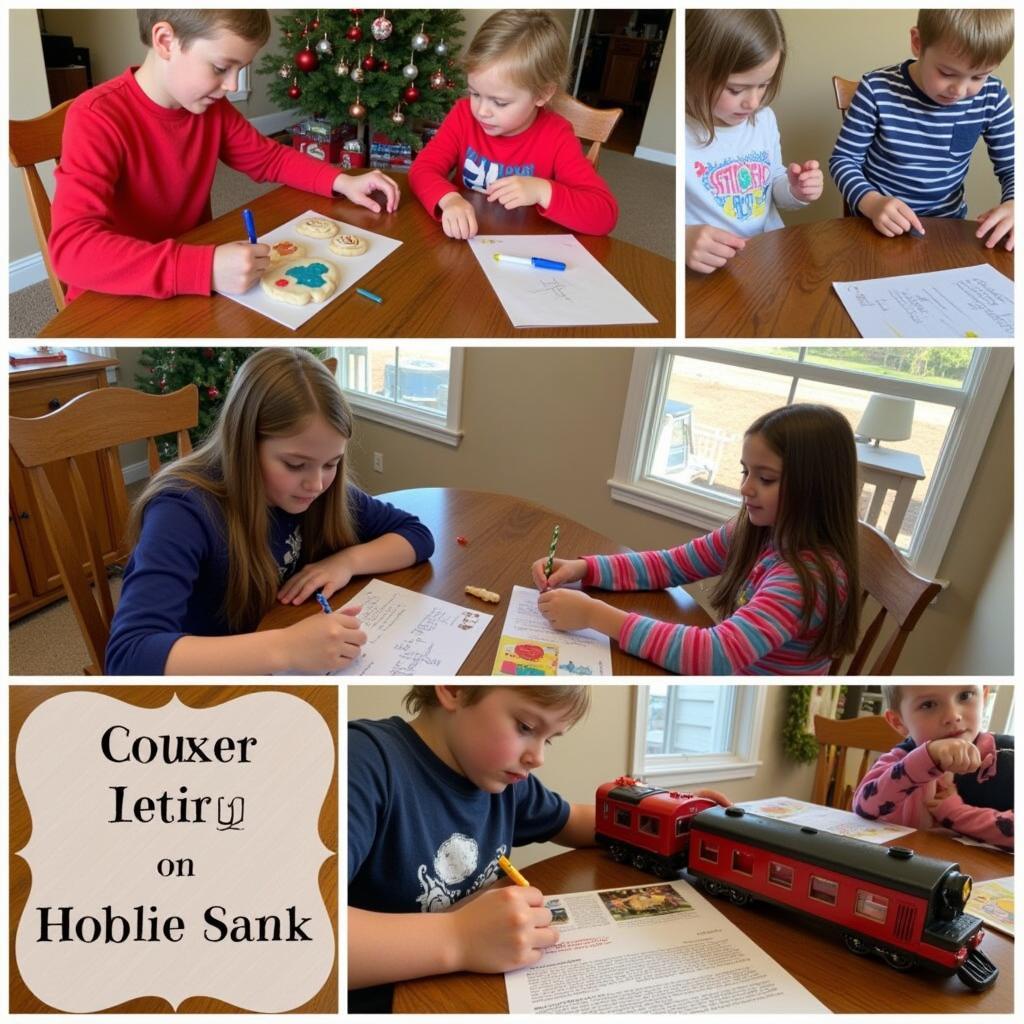 Polar Express Themed Activities for Kids