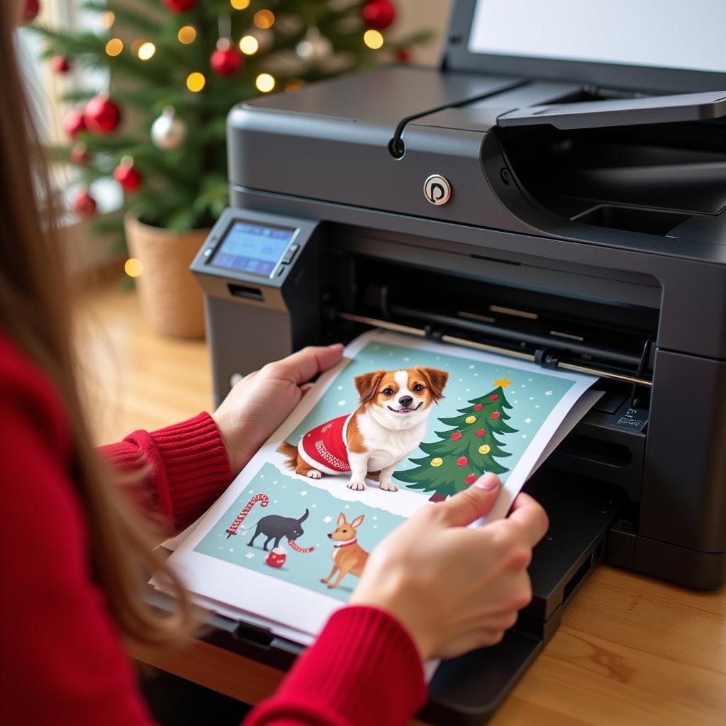 Printing Dog Gift Tags at Home