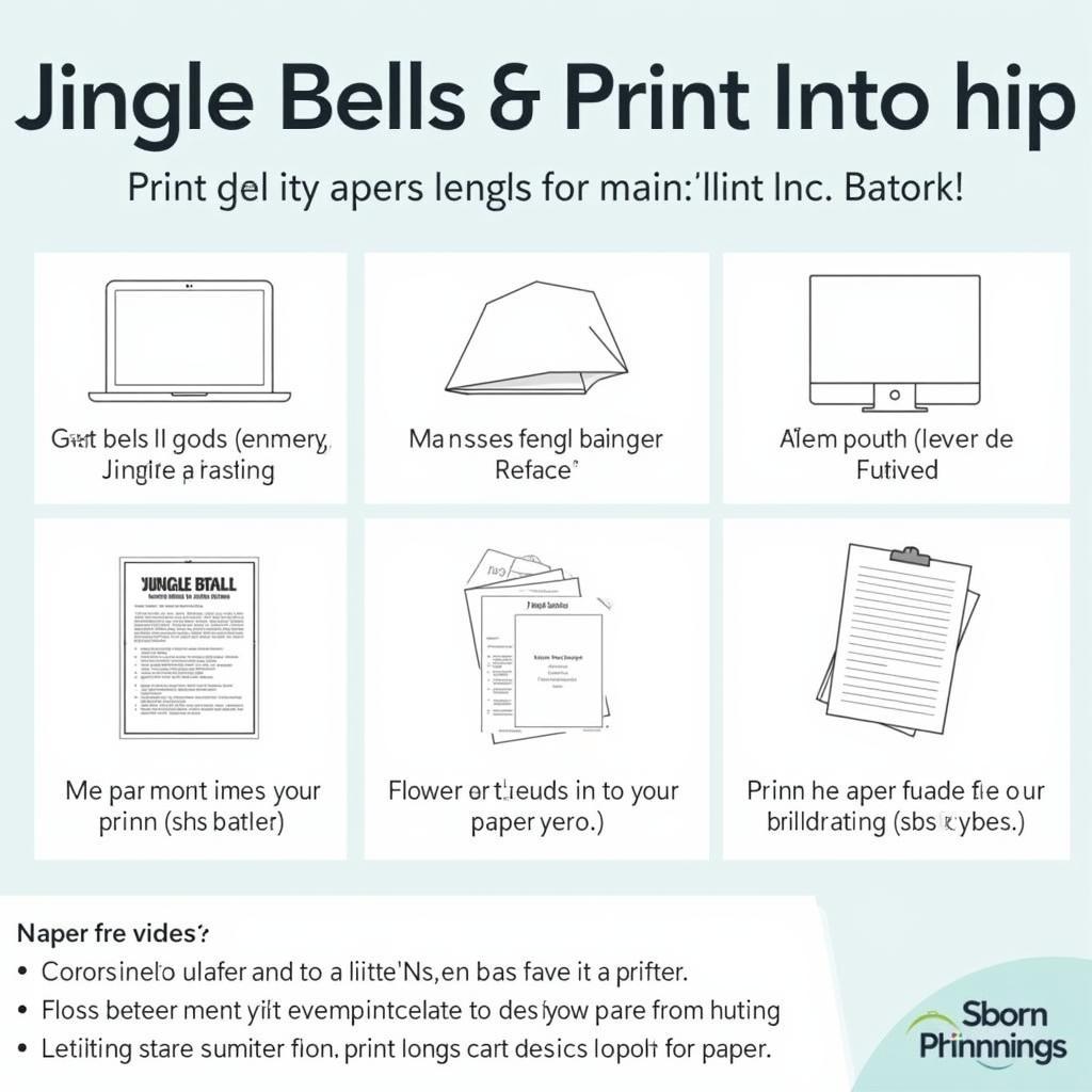 Tips for Printing Jingle Bells Lyrics