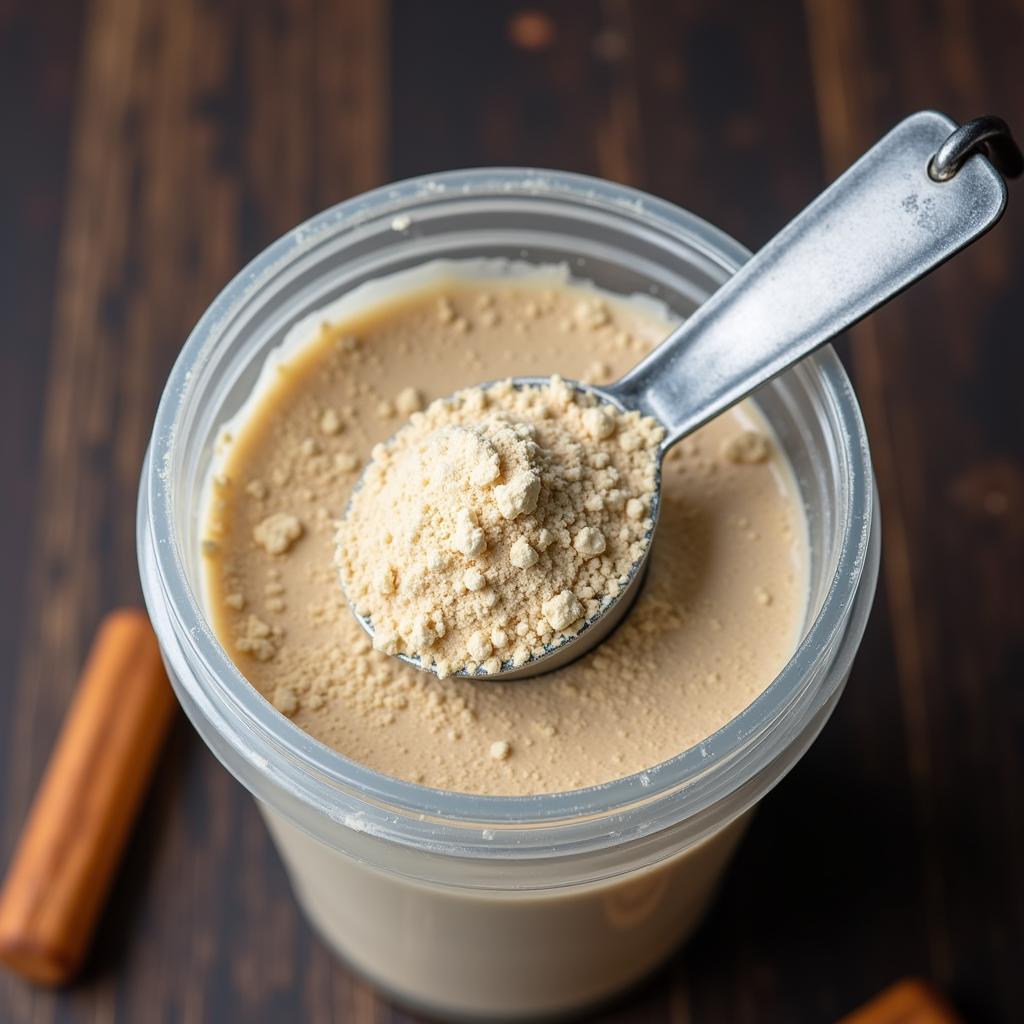 Protein Powder Scoop and Shaker Bottle