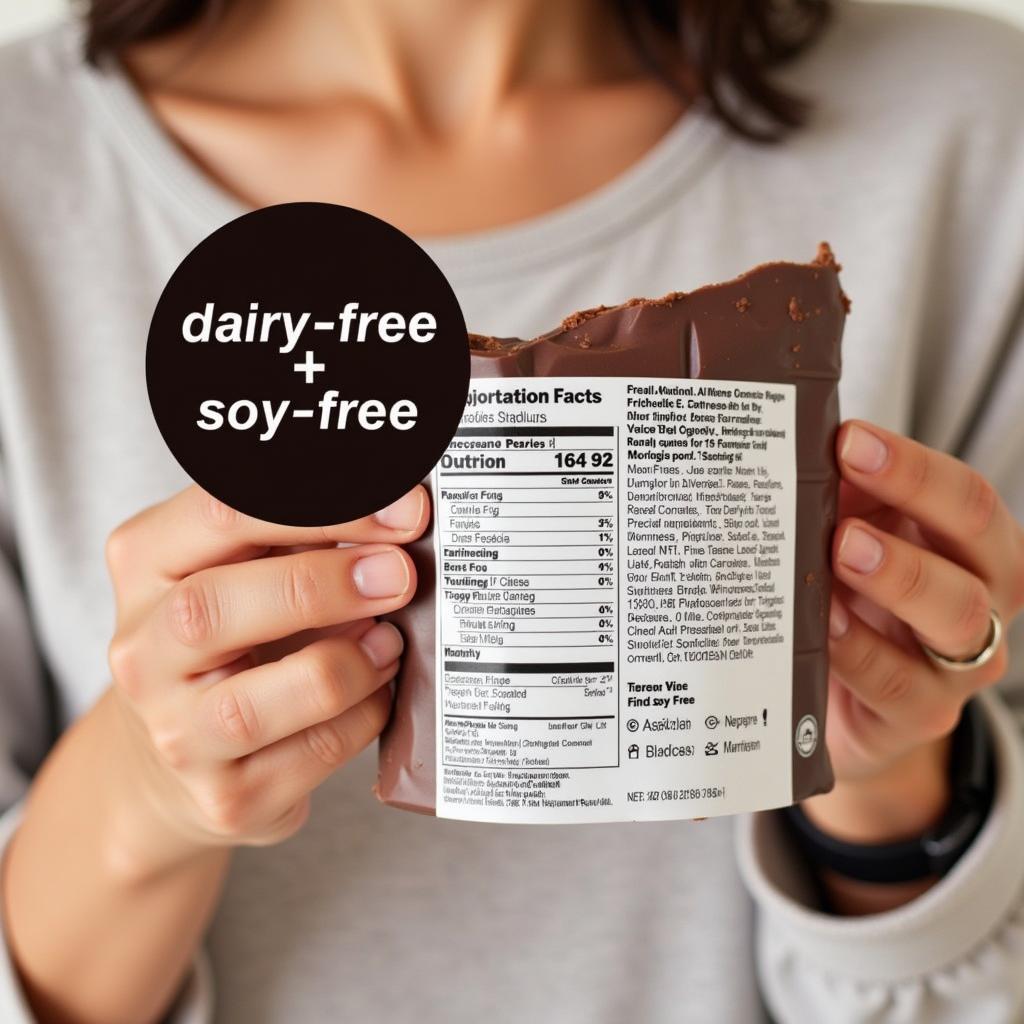 Reading Dairy-Free Soy-Free Chocolate Labels