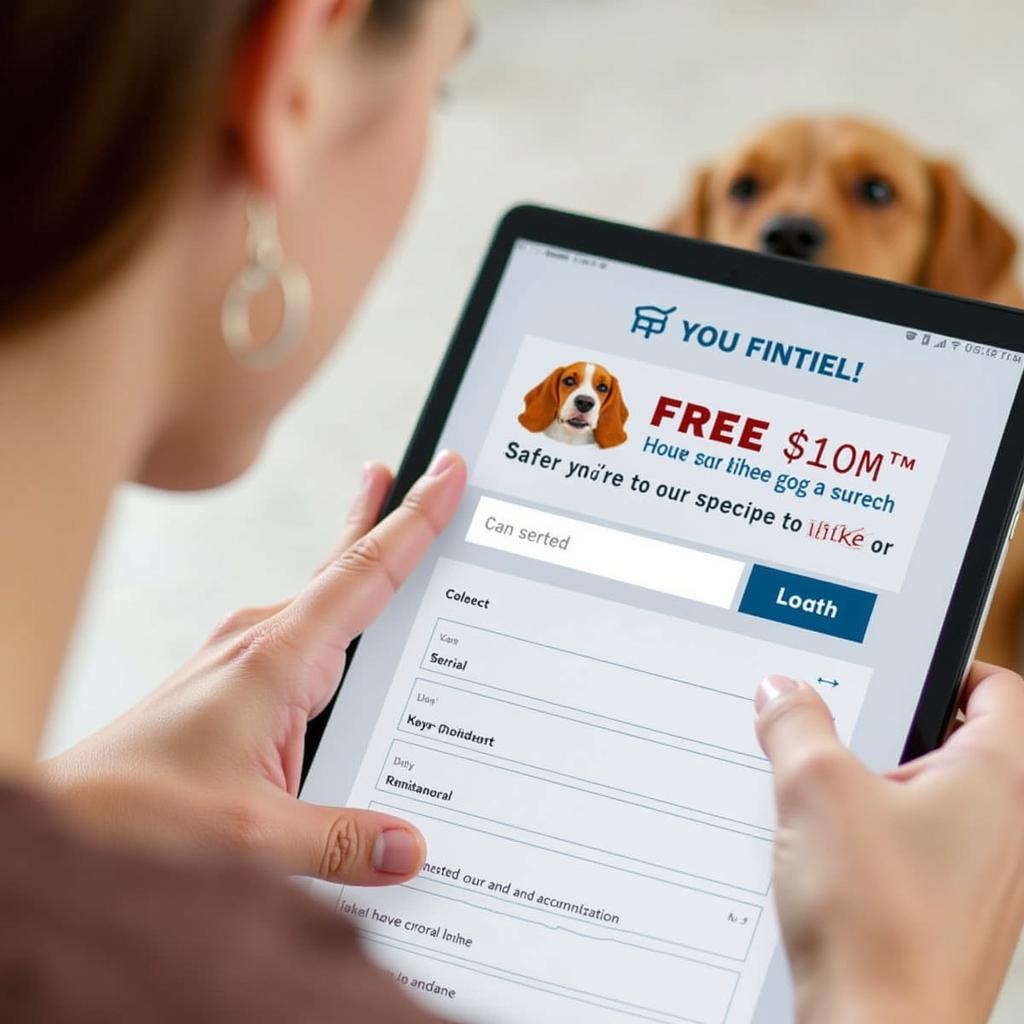 Requesting Free Dog Food Samples