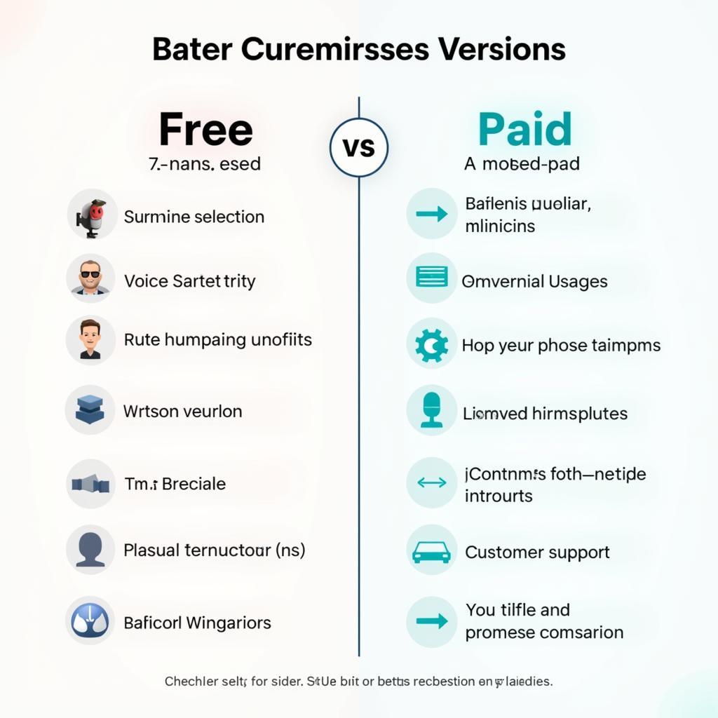 Riggy AI Voice Free vs. Paid Comparison