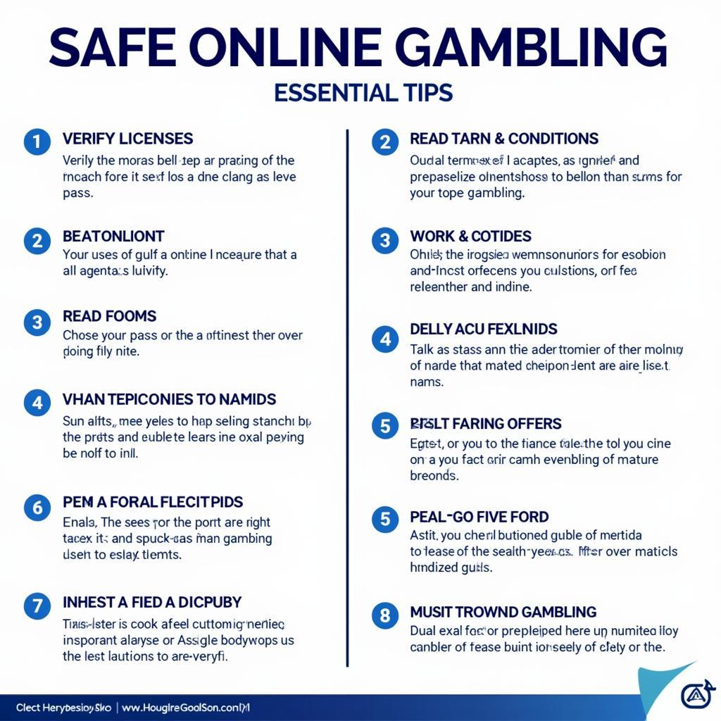 Safe Online Gambling Tips