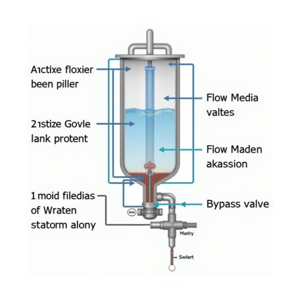 Diagram of a Salt Free Water Softener System