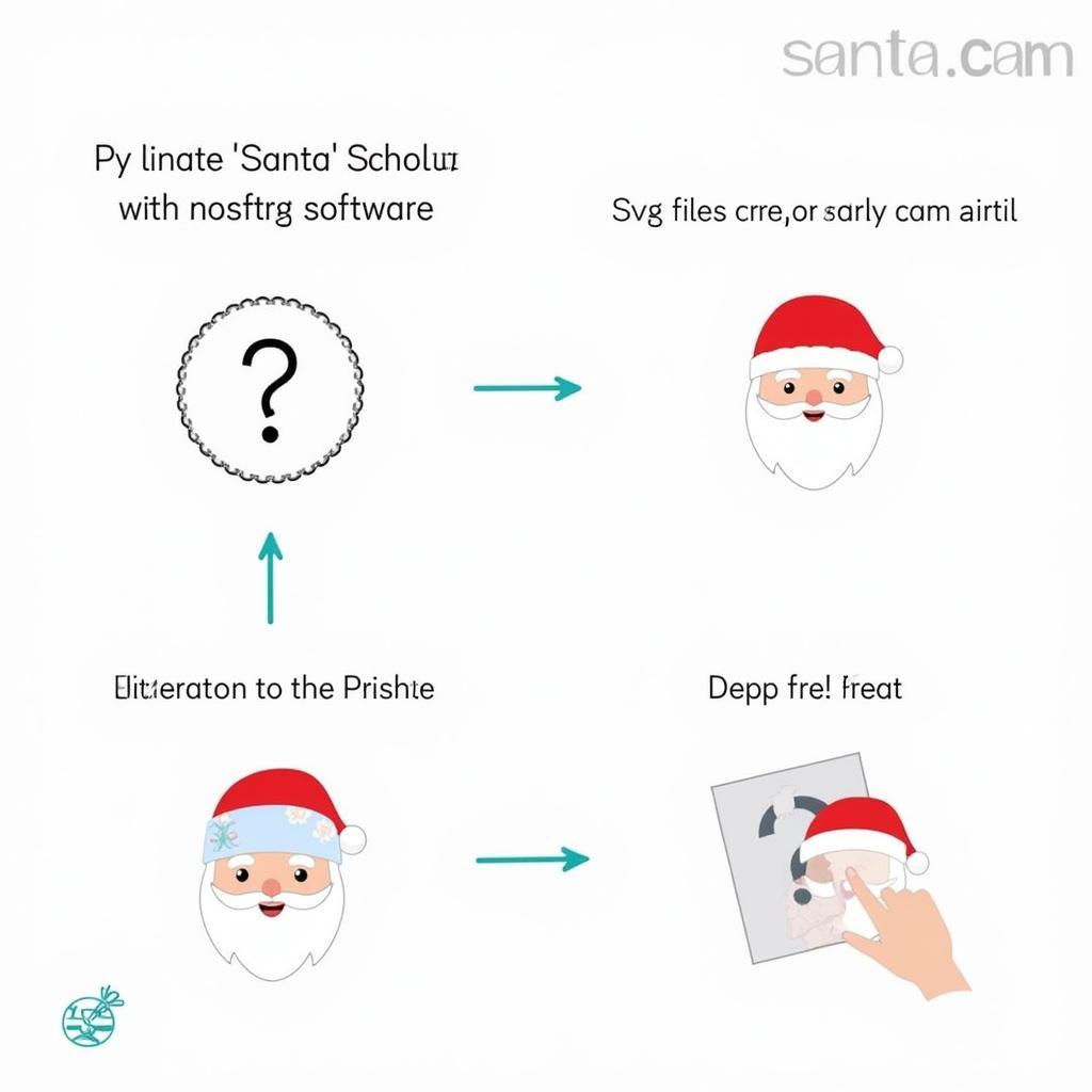 Santa Cam SVG Crafting Tips