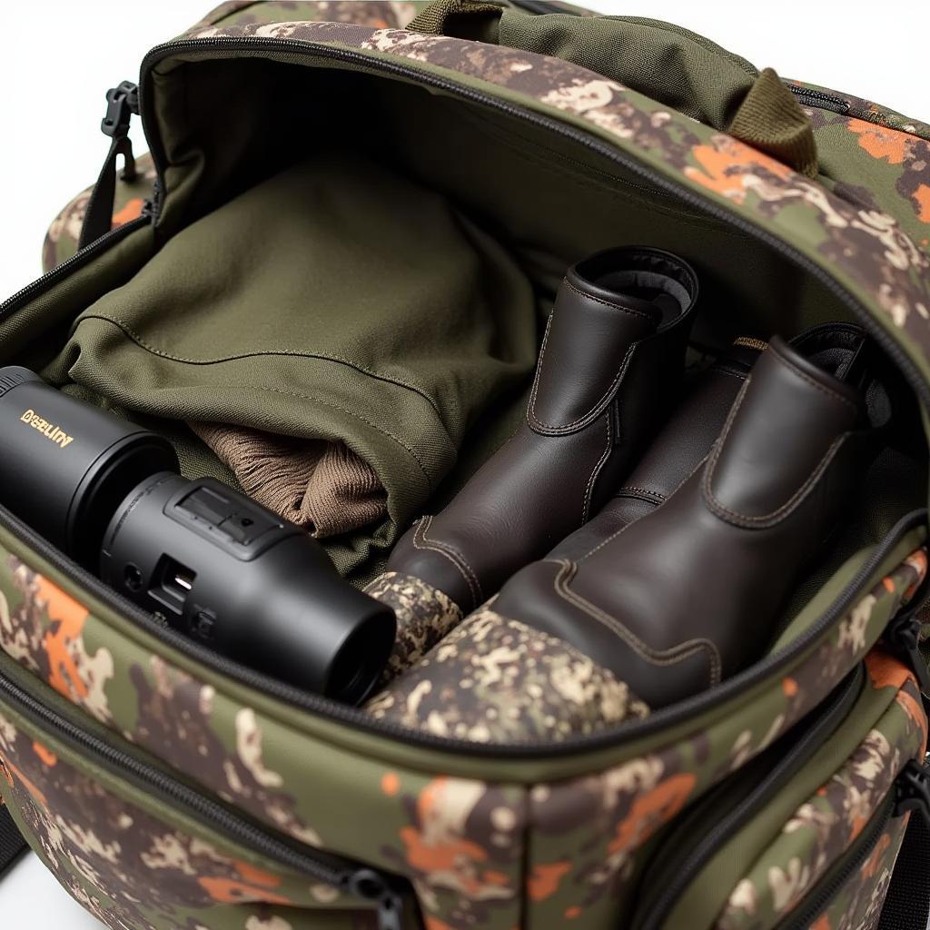 Scent Free Bag with Hunting Gear