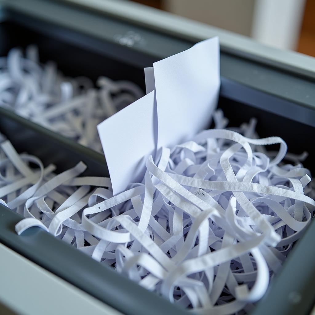 Secure Document Shredding Process