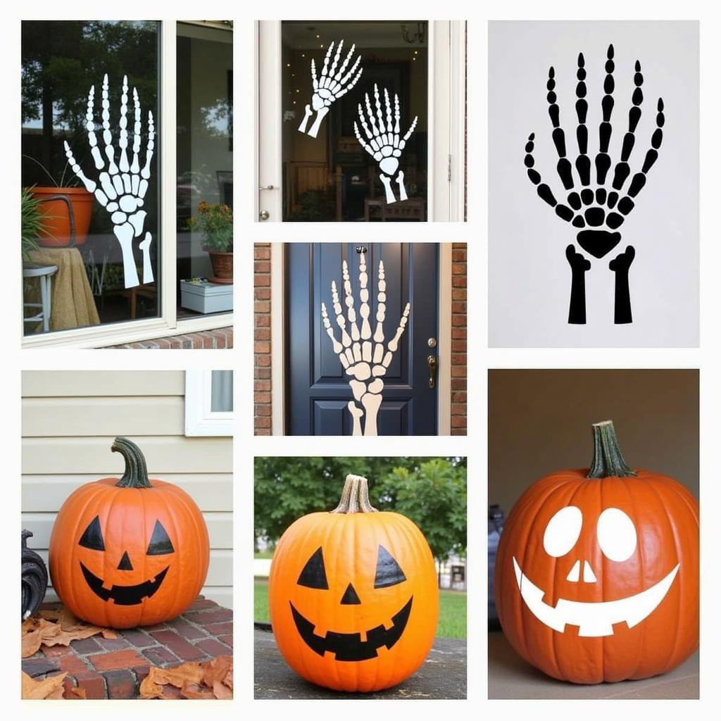 Skeleton Hands SVG Halloween Decoration Ideas