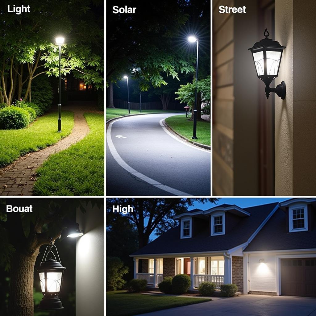 Different Types of Free Light Solar Lights: Garden, Street, Security, and Lantern