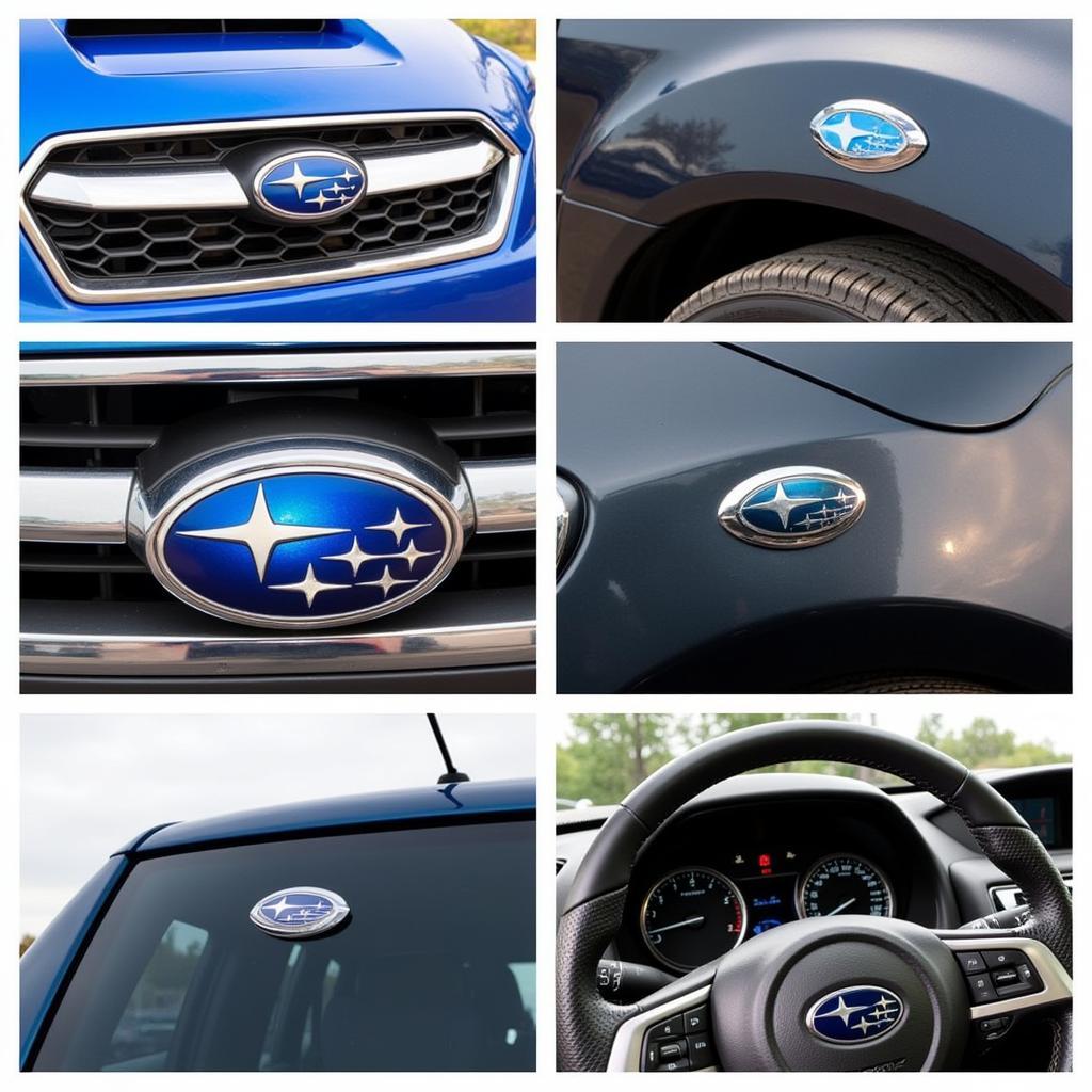 Creative Subaru Badge Placement Ideas