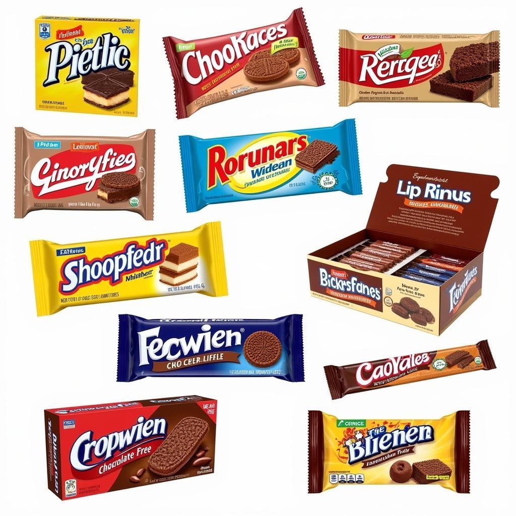 Variety of Sugar Free Chocolate Wafers