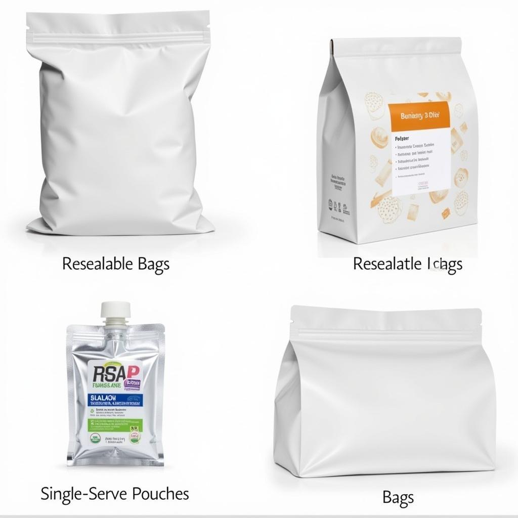 Various packaging options for sugar-free freeze-dried candies, highlighting different brands and serving sizes.