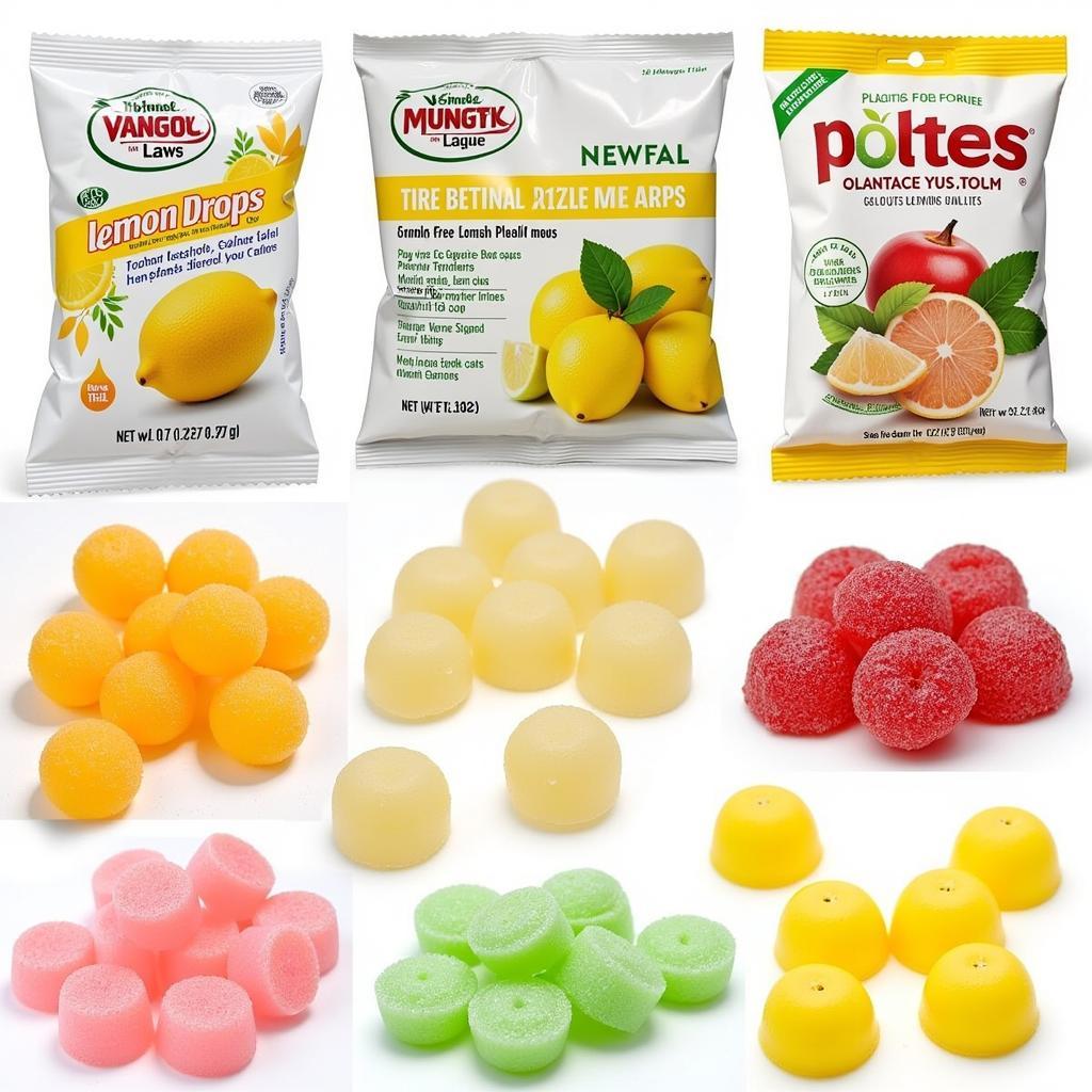 Assorted Sugar Free Lemon Drops