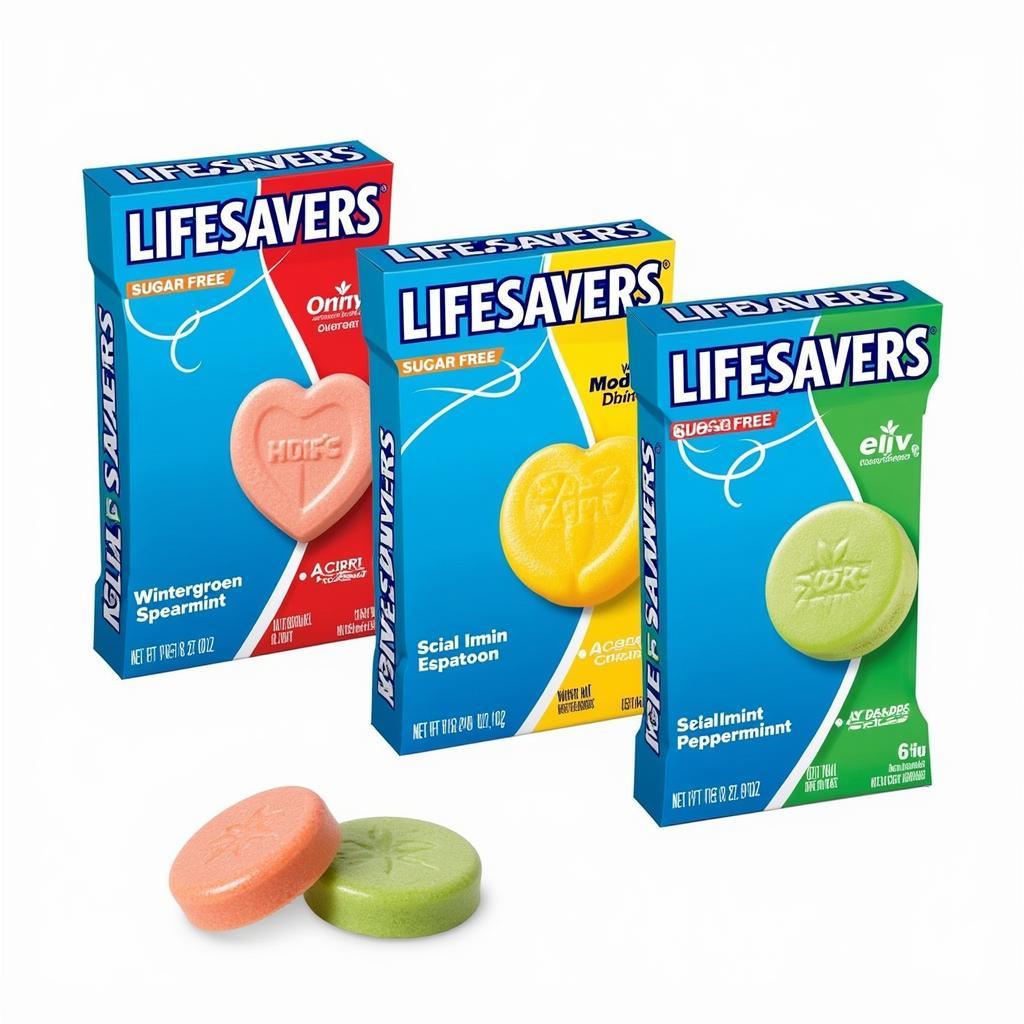 Sugar Free Lifesavers in various flavors