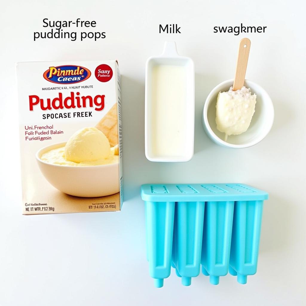 Sugar Free Pudding Pops Ingredients