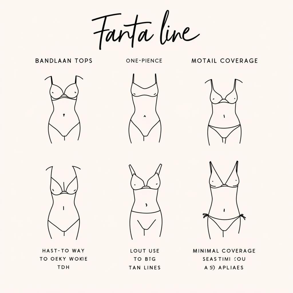 Tan Line Free Swimsuit Styles: Bandeau, Strapless, Minimal Coverage