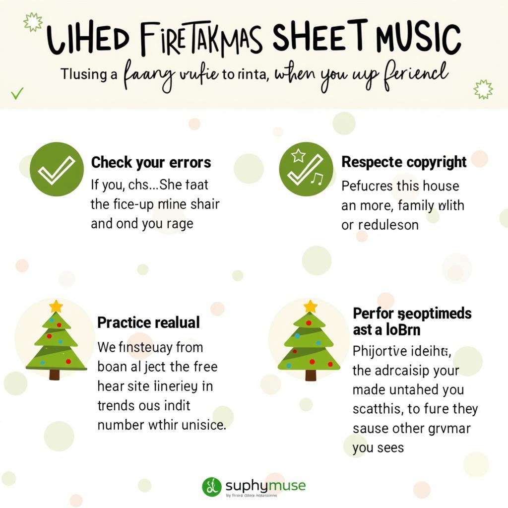 Tips for Using Free Christmas Sheet Music