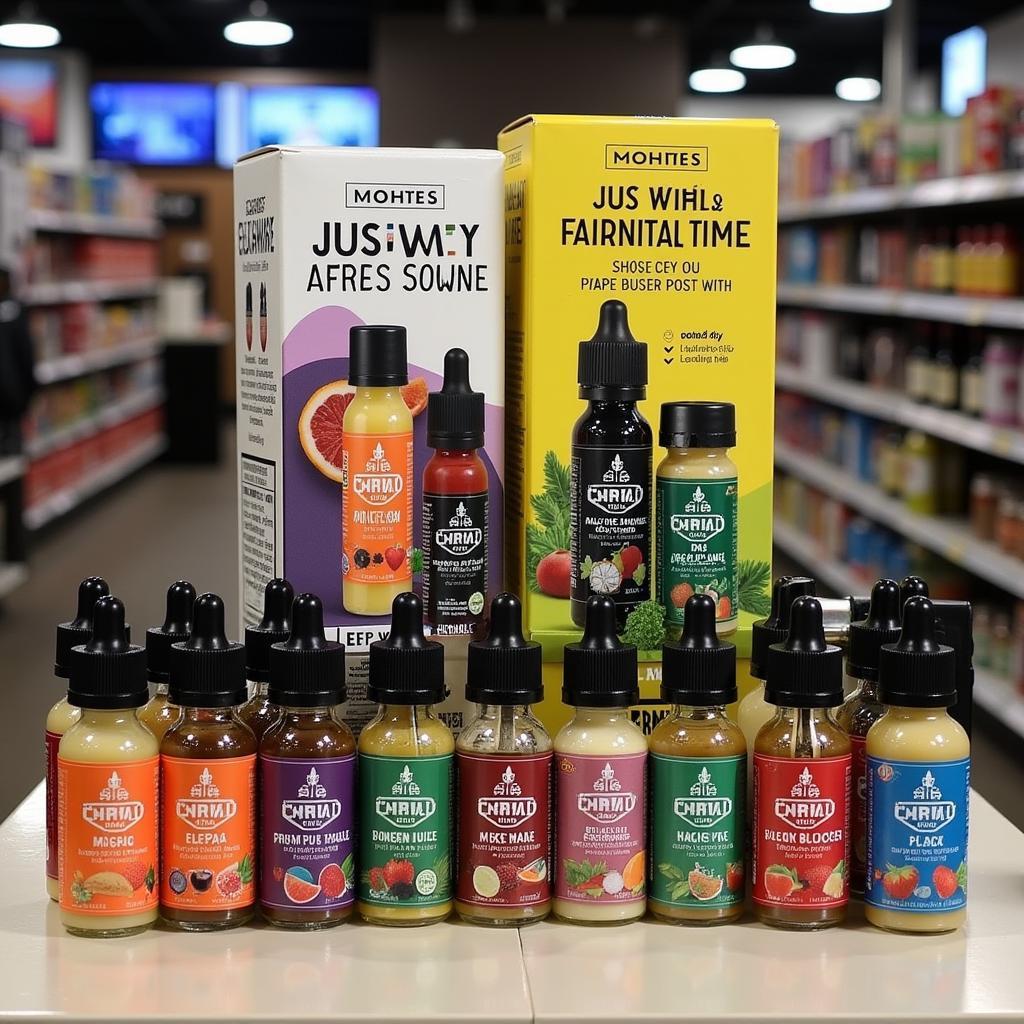 Display of Tobacco-Free Vape Options