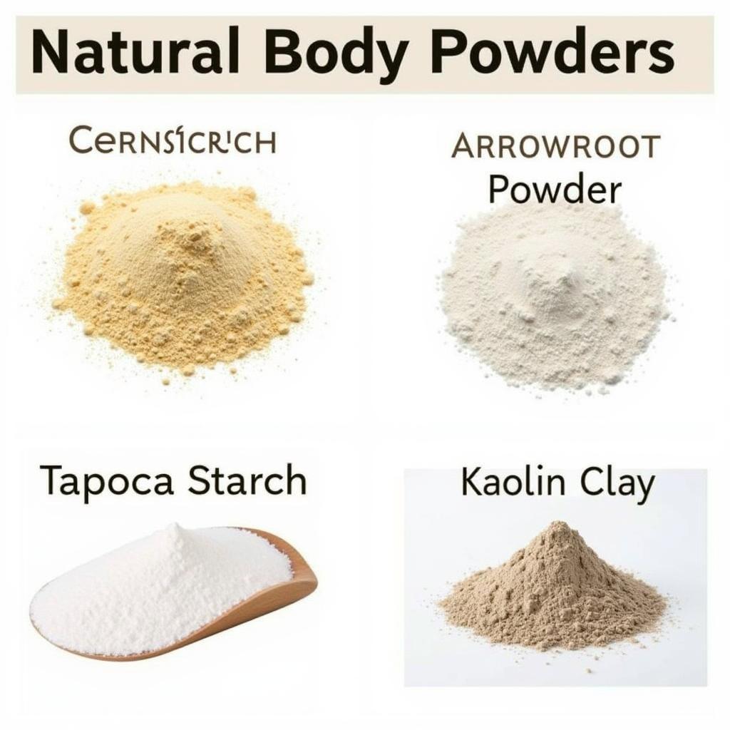 Top Ingredients in Talc-Free Powders