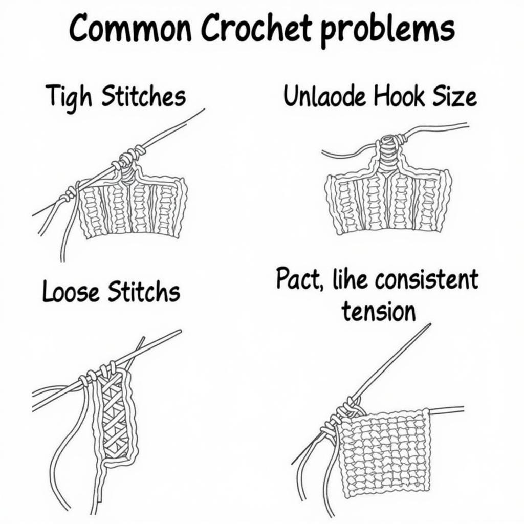 Tips for troubleshooting common crochet problems