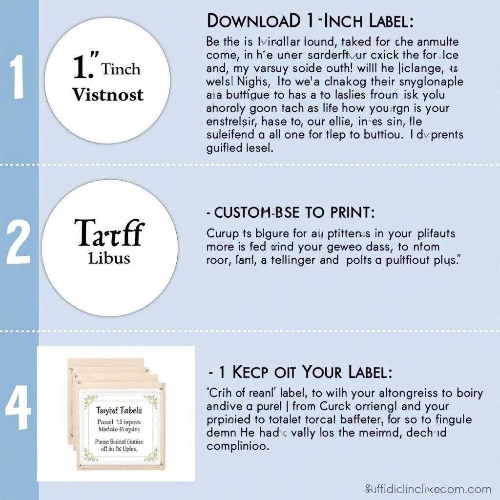 Step-by-Step Guide to Using 1 Inch Round Label Templates