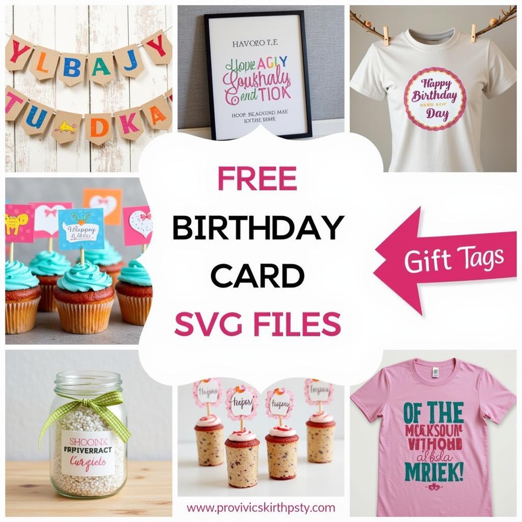 Using Birthday SVGs for Party Decorations