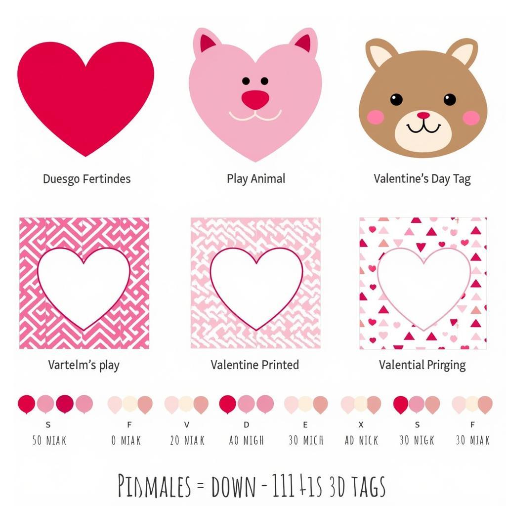 Free Printable Valentine's Day Tag Designs