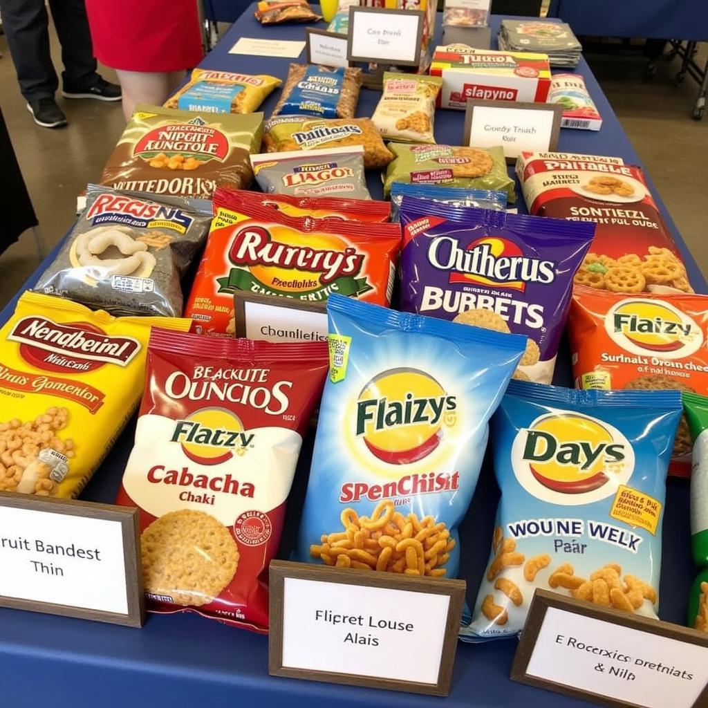 Variety of Free Snack Samples