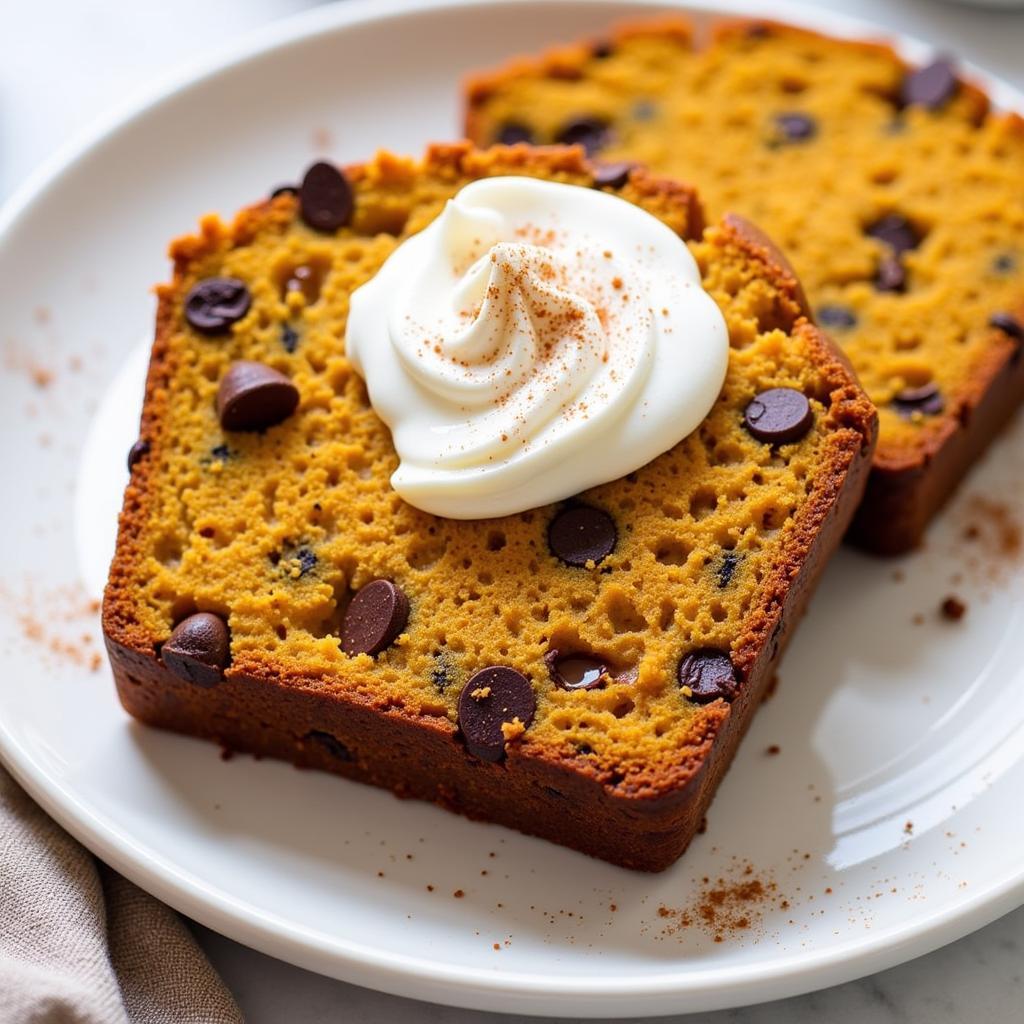 Vegan Gluten-Free Pumpkin Chocolate Chip Bread