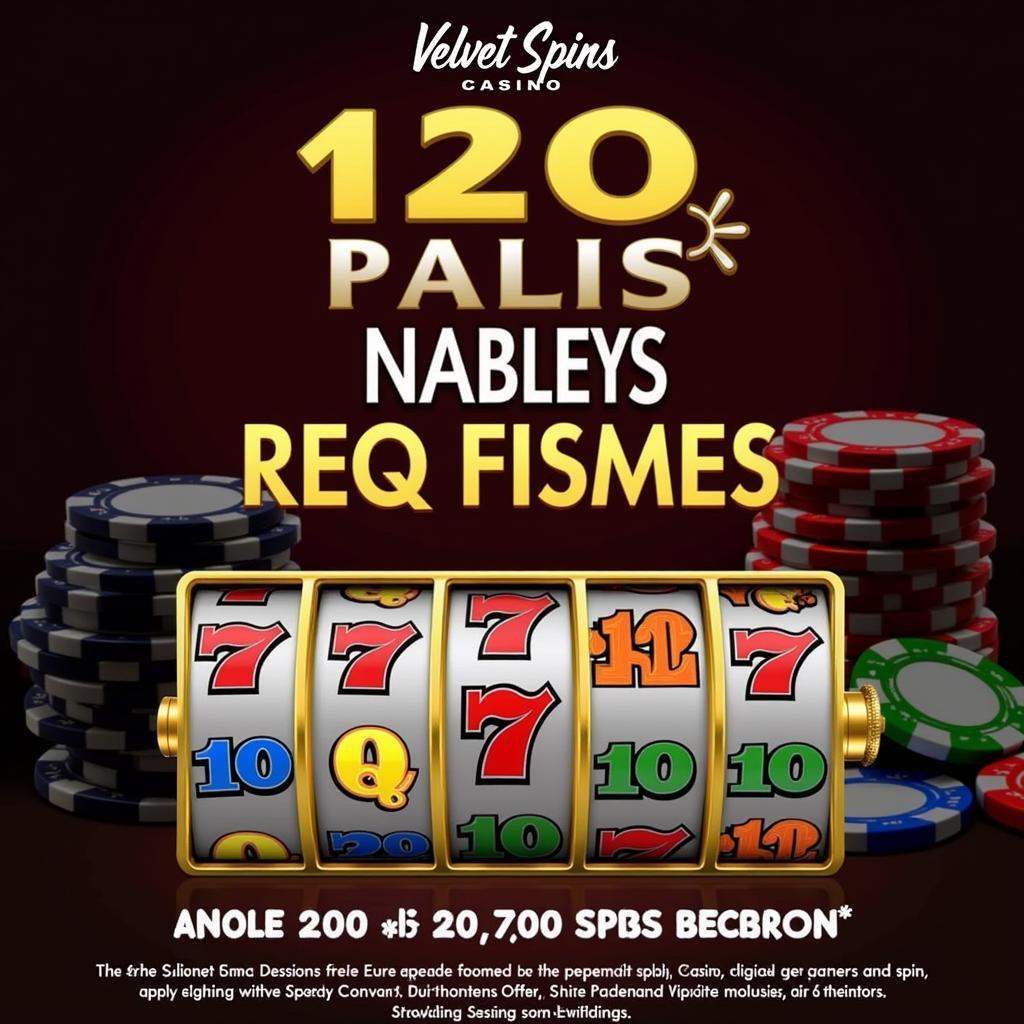 Velvet Spins Casino Free Spins Banner Image