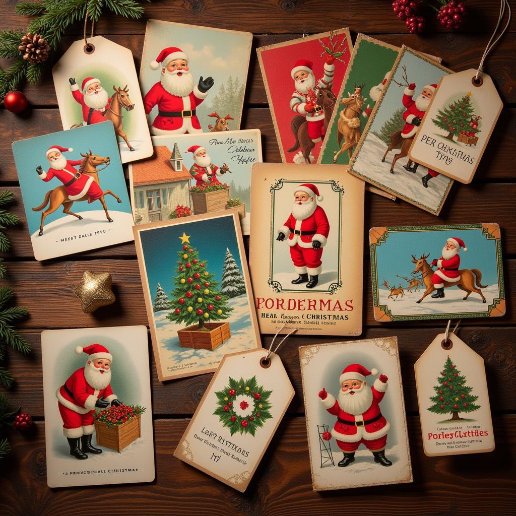 Vintage Christmas Ephemera Collection