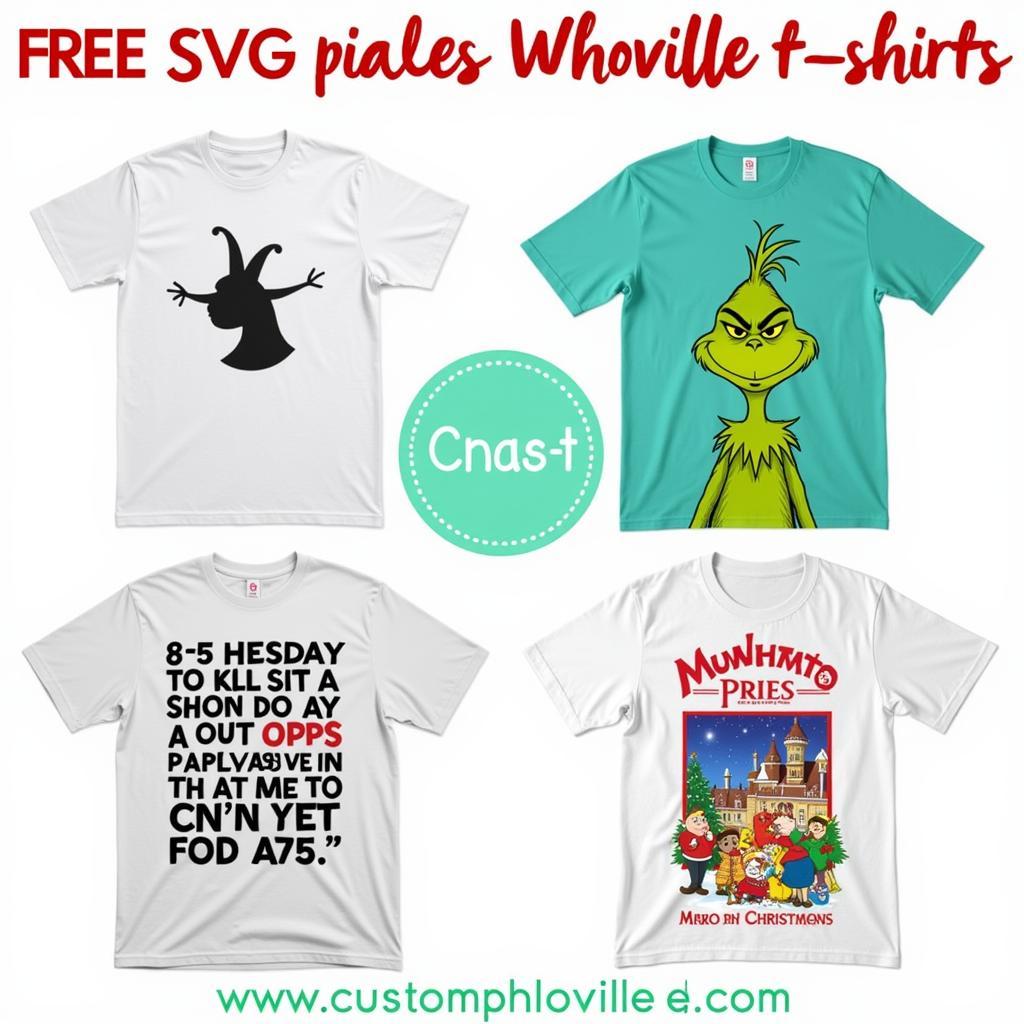 Whoville SVG T-shirt Designs